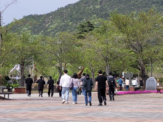 전국대학생연합회 노근리평화공원 방문 게시글의 1 번째 이미지