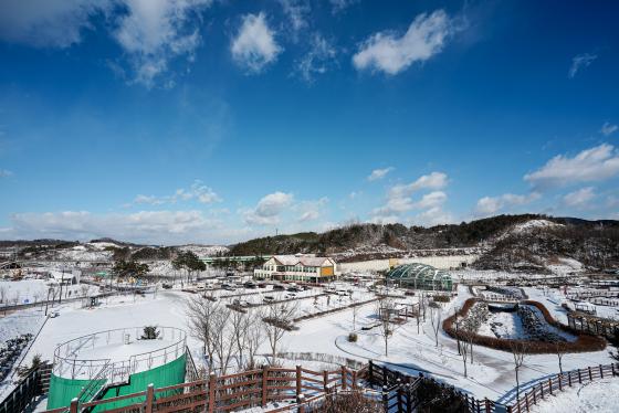 과일나라테마공원의 겨울(전경) 이미지