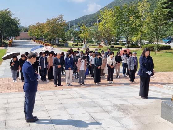 민주평화통일자문회의 충북지역 여성위원회 노근리평화공원 탐방-22.09.29 게시글의 2 번째 이미지