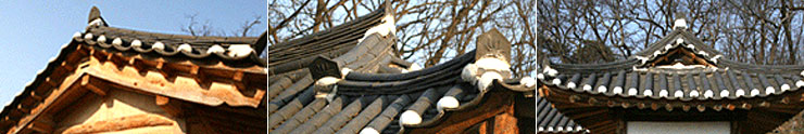자연을 닮은 걸작 한국의 지붕 용마루, 내림마루, 추녀마루